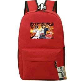 Fuma no Kojirou backpack Fuuma Kojiro day pack Fuukoj school bag Cartoon Print rucksack Sport schoolbag Outdoor daypack