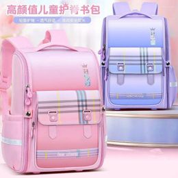 School Bags Large Capacity Primary Students Schoolbags High Quality Waterproof Kids Backpacks Lightweight Children's Shoulder