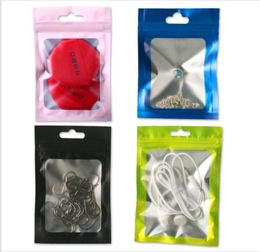 Plastic OPP Bag Cell Phone Accessorie Zipper Mylar Zip Lock Small Package Pouch For Smartphone Case USB Cable Battery Charger Reta7334479