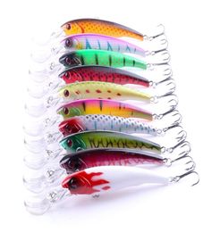 New Big Ocean Minnow Fishing lures 29g 165cm Wobblers Swimbait Transparent laser Crank bait Fishing Tackle5278518