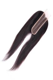 Peruvian Human Hair Closure 2X6 Lace Closure Straight Hair Middle Part With Baby Hairs Closures 1024inch3236086