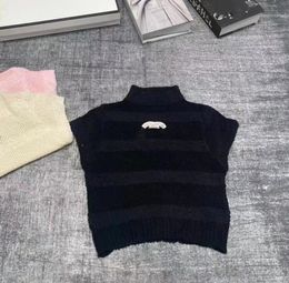 Summer NEW Women's Knits vest Sweaters Tees T-shirt Womens designer brands Knitwear fit 85-130 lb
