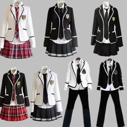 Student Long Sleeve Chorus School Uniform Junior High Boys and Students Japan South Korea jk Set 240301