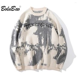 Men's Sweaters 2024 Outdoor Casual Sweater For Men Pure Cotton Slim Fashion Embroidery Top High Quality Design