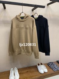 2024 Men's Spring Fashion 3D 3D Relief Plush Blended Knitwear Sweater Coat Bottom High Grade Two Color Hoodie polo sweater sweater designer sweater sweater men S-L