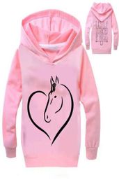 Autumn Kids Clothes Horse Children Hoodies Long Sleeve Girls Clothes Tracksuit Baby Boys Clothing Kids Casual Costume1394194