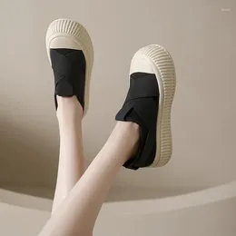 Dress Shoes 2024 Summer Breathable Small White Female Fashion Student Platform Casual Board Street Po