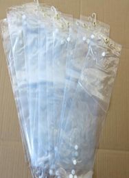 2022 new whole plastic pvc bags for packing hair extension transparent plastic packaging bags opp bag 1622inch wig packing 4227683