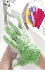 Skin Bath Shower Wash Cloth Shower Scrubber Back Scrub Exfoliating Body Massage Sponge Bath Gloves Moisturizing Spa Skin Cloth7356736