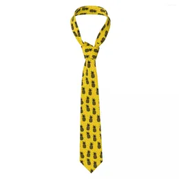 Bow Ties Classic Tie Men Neckties For Wedding Party Business Adult Neck Casual Pineapple Pattern