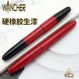 Hard rubber raw paint super large pen king WANCHER double color handmade 240306