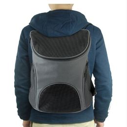 Dog Bag Breathable Backpack Large Capacity Cat Carrying Portable Outdoor Travel Pet LJ201201180s