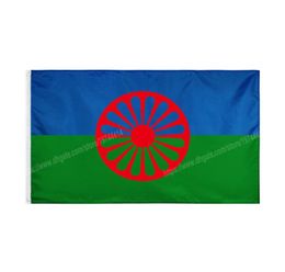 Gypsy Romani Peoples Flag National Polyester Banner Flying 90 x 150cm 3 5ft Flags All Over The World Worldwide Outdoor can be Cus1727381