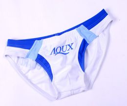 AQ33 men summer fashion Aqux sexy men039s ultralowwaist tight quick dry beachwear spa bathing swimwear swimming briefs3232950