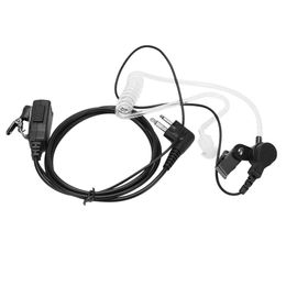 Air Tube Walkie Talkie Earpiece Headset for Motorola Two Way Radio