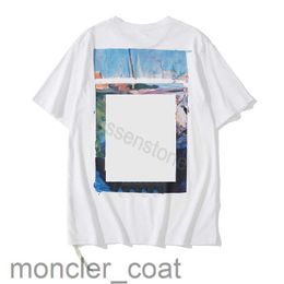 2023 Herren Offs T-Shirts Sommer Damen Designer T-Shirts Lose T-Shirts Marken Tops Mann S Freizeithemd Luxurys Weiße Kleidung Straßenkleidung GRÖSSE S-XXL