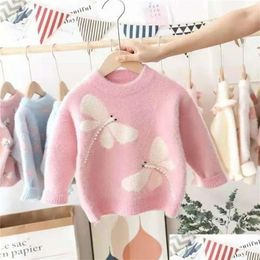 Cardigan Sell 1 2 3 4 5 Years Toddler Girls Sweaters Autumn High Quality Dragonfly For Girl Baby Kids Clothing Children Plover New Dro Oto1J