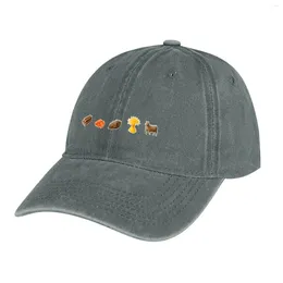 Berets Resources (CATAN) II Cowboy Hat Rave Dad Trucker Cap Hood Men's Women's