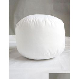 Cushion/Decorative Pillow Cushiondecorative Pillow Round Seat Yoga Tatami Inner Insert Cushion Core Filling2923564 Drop Delivery Home Dhg71