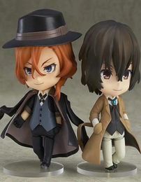 Bungo Stray Dogs 657 Dazai Osamu Mini Action Figure 110 scale painted figure 676 Nakahara Chuya PVC figure Toys Brinquedos T2006019044