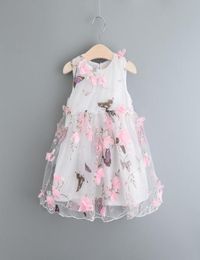 Baby Clothes Kid Girls Summer Dress Girl Pageant Wedding Dress Lace Flower Dress7387801