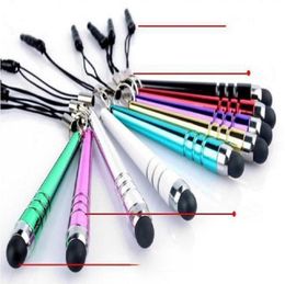 100pcs Baseball Bat Design Capacitive Stylus Pen Touch Screen Pen For samrtphone android mobile phone 6232017