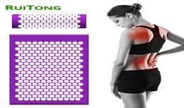 Drop Massage Mat with Needles Head Neck Back Foot Massage Pad Spike Cushion Shakti Mat Pillow Massage Relaxation LY19123028172