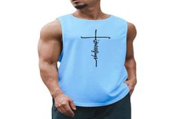 Men039s Tank Tops Mens Workout Mesh Stringer Top Fitness Fashion Singlets Quick Dry Vest Clothing Sportswear Sleeveless Sports 2599499