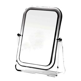 Mirrors Acrylic Magnifying Mirror 1X 3X Magnification Double Sided 360 Degree Swivel Bathroom Shaving Vanity Mirror Stand YAC0322619