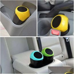 Other Interior Accessories Mini Car Trash Can For Home Office In Drop Delivery Automobiles Motorcycles Otvqm