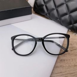 Sunglasses Frames 2024 Vintage Small Round Optical Eyeglasses CH3282 Women EyewerAceate Reading Myopia Prescription Glasses With Box