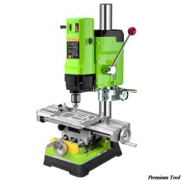 Boormachine Bench Drill Milling Machine Variable Speed Drilling Chuck And Base 316mm DIY Wood Metal Grade Drilling Machine Power Tools