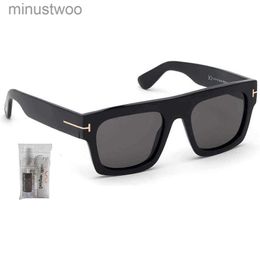 Tom Fords Tf Mens Sunglasses Designer Brands Fashion Luxury Outdoor Summer Fausto Geometric with Iwear Eyecare Kit T8st RAEU