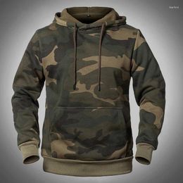 Men's Hoodies Camouflage Hoodie Men Brand Hip Hop Sweatshirt Male Spring Autumn Fleece Hoody Tops Warm Hooded Pullovers Army Outwear Coat