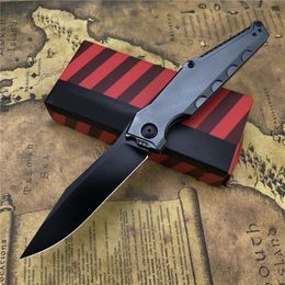 Newest 7900GRYBLK Launch7 Automatic Folding Knife Black CPM-154 Blade Aluminum Handles EDC Tactical Outdoors Camping Survival Knife 7200 9000 7500 1660 3655 Tools