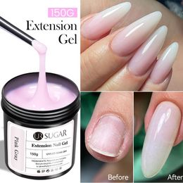 UR SUGAR 150g Extension Nail Gel Building Ombre Nails Camouflage Quick Hard Soak Off UV LED Art Manicure 240229