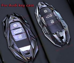 Car Key Case Cover shell fob For A1 A3 Q2L Q3 S3 S5 S6 R8 TT TTS 2020 Q7 Q5 A6 A4 A4L Q5L A5 A6L A7 A8 Q8 S4 S8 accessories5063819