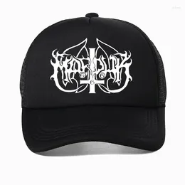 Ball Caps Marduk BAND Casual Baseball Cap Harajuku Styles Swedish Men's Dark Metal Hat Hip Hop Men Hats Casquette