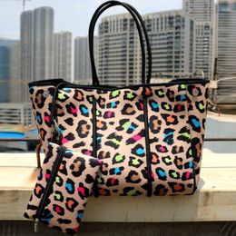 Evening Bags Luxury Diving Fabric Neoprene Breathable Shoulder Handbag Fashion Casual Tote Bag Top-Handle295e