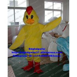 Mascot Costumes Yellow Chicken Hen Chick Chook Chickling Mascot Costume Adult Cartoon Character Outfit Fashion Planning Art Festival Zx2989