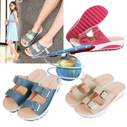 Sandals Women Summer Fashion Beach shoes Flip-flops sandals flat bottomed slippers Beach Shoes GAI