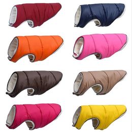 Warm Winter Dog Clothes Apparel Reflective Puppy Clothing Vest Comfortable Fleece Pet Jacket Dogs Coat For Small Medium Large Dogs222Z