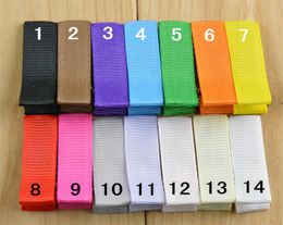 100pcsLot 14colors Grossgrain Ribbon Alligator Clip Lined Clips Single Pronged Alligator Clips Girl Hair Decorative Accessories5138774