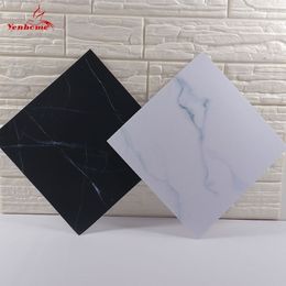 Nordic Vinyl Self Adhesive Marble Texture Wall Decals Thick Waterproof Bathroom Kitchen Flooring Tile Sticker Home Decor 30x30cm 2211c