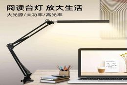 Artpad Modern Business MultiAngel Adjustments LED Desk Lamp Eye Care 3 Modes Touch Control Table Lamp C09304734919