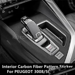 Other Interior Accessories For 5008 17-23 Carbon Fibre Pattern Sticker Protective Film Modification Refit Drop Delivery Automobiles Mo Otnas