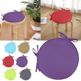 Pillow Round Garden Chair Pads Seat For Outdoor Stool Patio Dining Room S 24 X