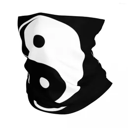 Bandanas Yin Yang Symbol Neck Gaiter Women Men UV Face Shield Winter Peace Serenity Harmony Bandana Scarf For Hiking