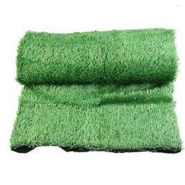 Decorative Flowers Durable Artificial Grass Mat Lawn 200 200CM 2cm Thickness Green Lengthened Micro Landscaping PP PE For School