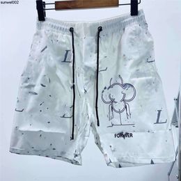 Designer Fashion Mens Shorts Printed Lettering Cotton Summer Beach Pants Casual Jeans Size M-xxxl